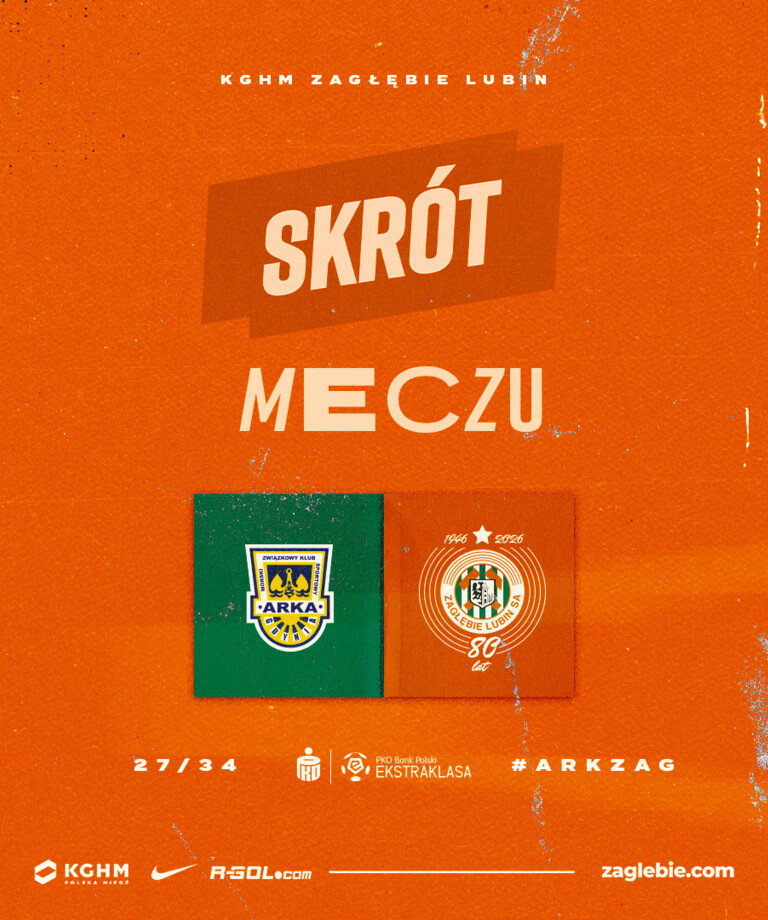 Arka Gdynia - KGHM Zagłębie Lubin | Skrót meczu