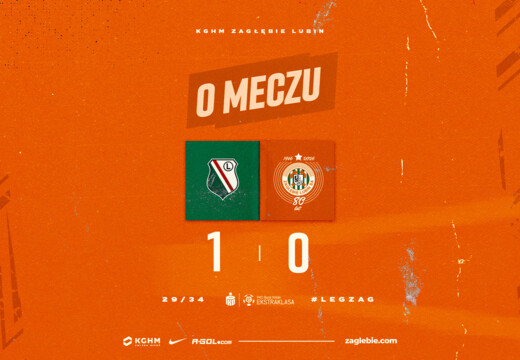 Przegrana Miedziowych z Legią