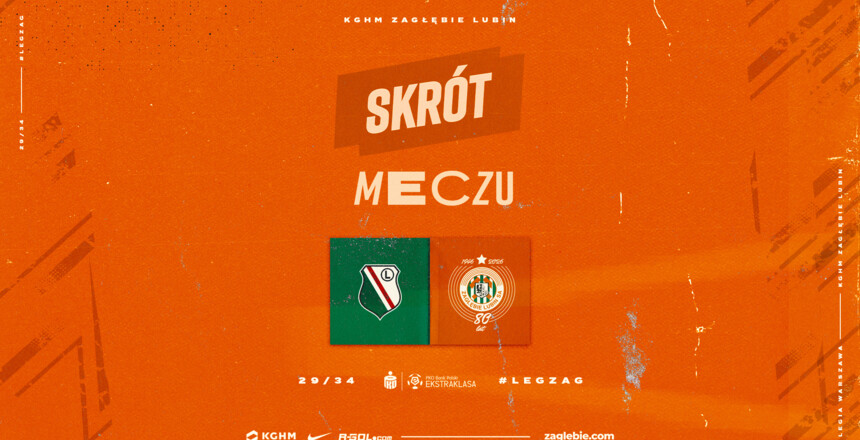 Legia Warszawa - KGHM Zagłębie Lubin | Skrót meczu