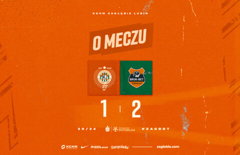 Przegrana z Bruk-Bet Termaliką