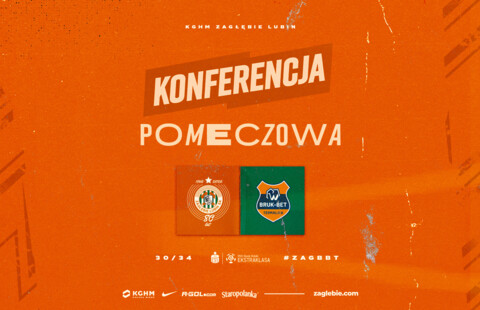 Konferencja prasowa po meczu z Termaliką