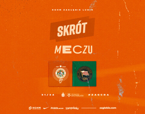 KGHM Zagłębie Lubin - Cracovia | Skrót meczu