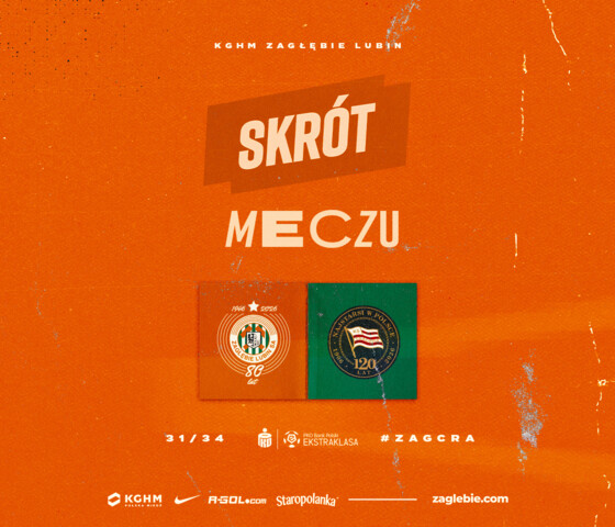 KGHM Zagłębie Lubin - Cracovia | Skrót meczu