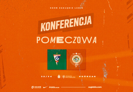 Konferencja prasowa po meczu z Górnikiem