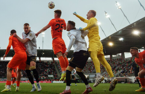 Jasmin Burić podsumował spotkanie z Pogonią Szczecin 