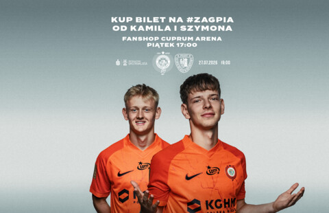 Szymon Łyczko i Kamil Nowogoński odwiedzą Fanshop Zagłębia!