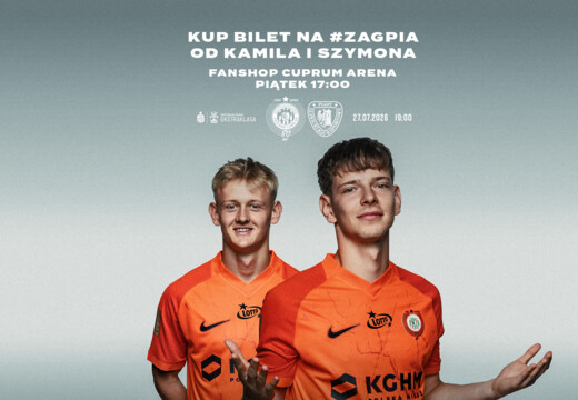 Szymon Łyczko i Kamil Nowogoński odwiedzą Fanshop Zagłębia!