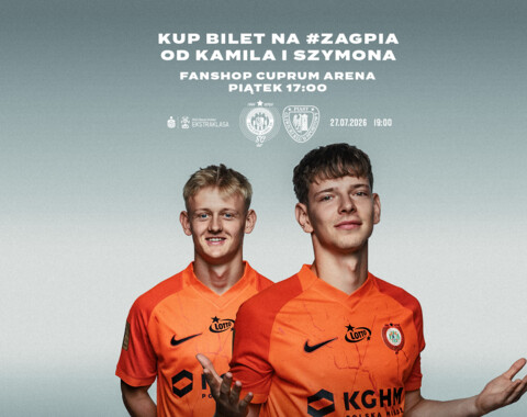 Szymon Łyczko i Kamil Nowogoński odwiedzą Fanshop Zagłębia!