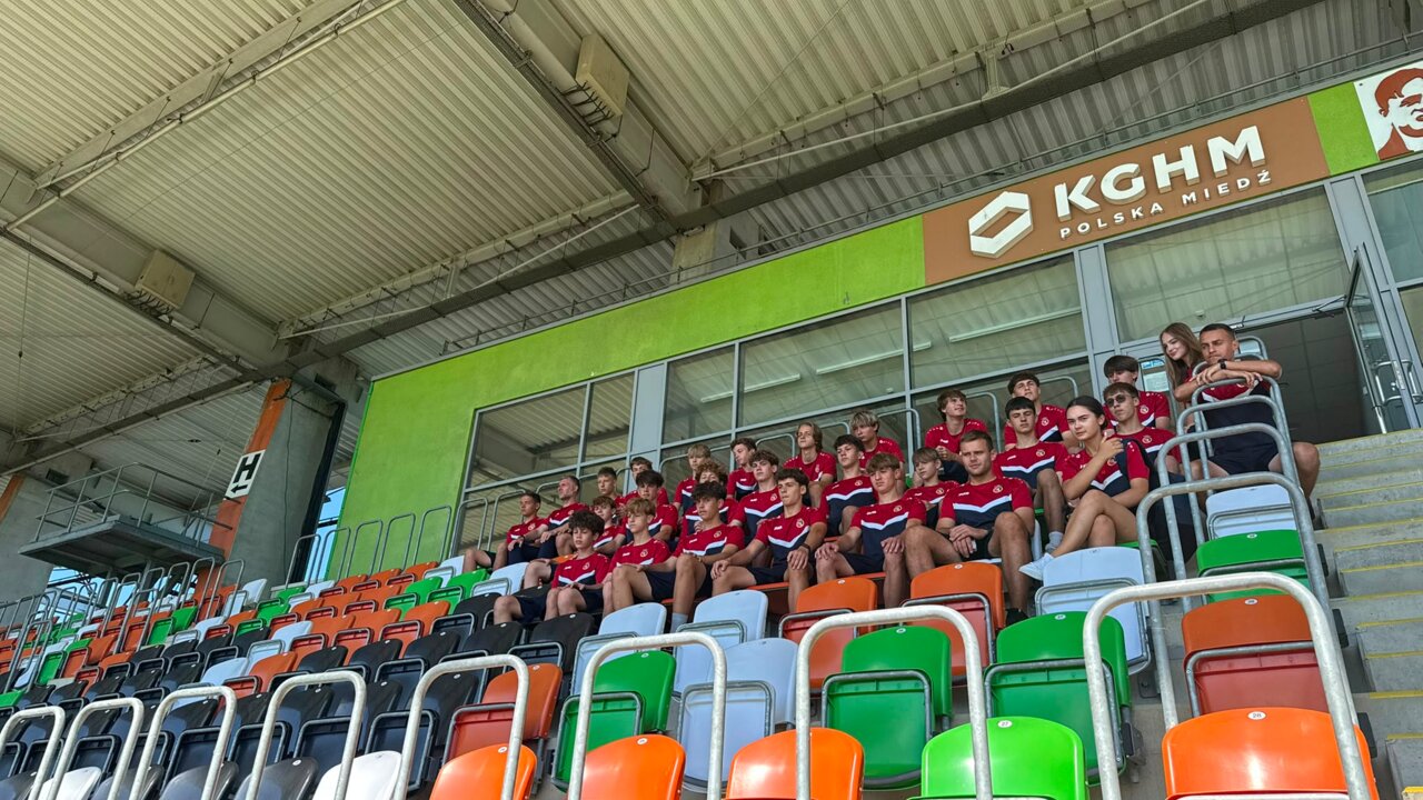 Wycieczka na Stadionie KGHM Załębie Arena