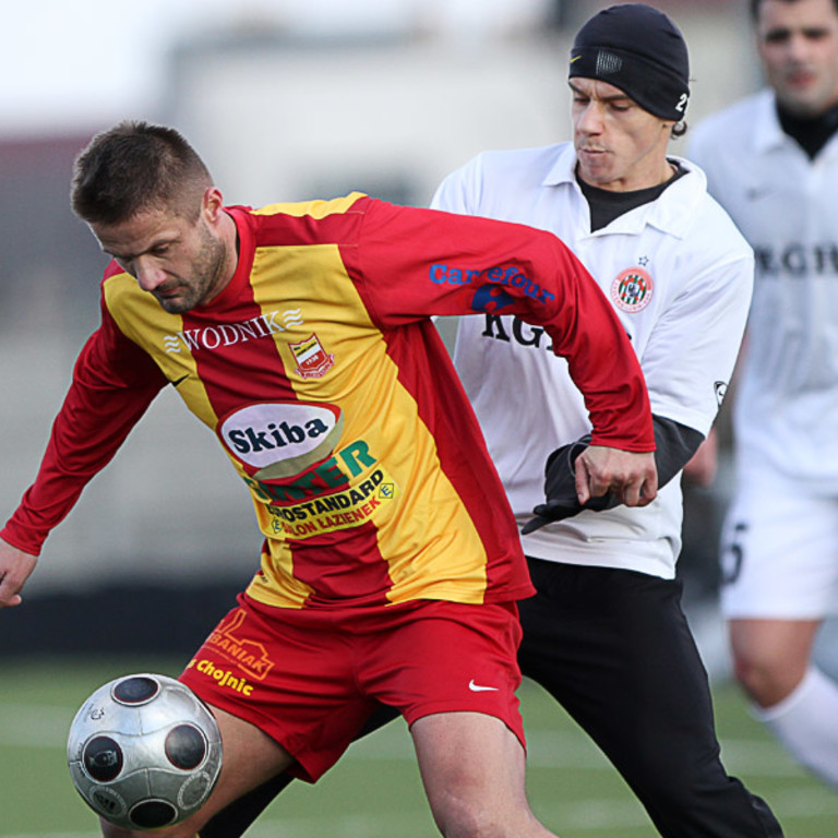 2011.01.22 Zagłębie Lubin - Chojniczanka Chojnice (sparing, Grodzisk Wlkp)