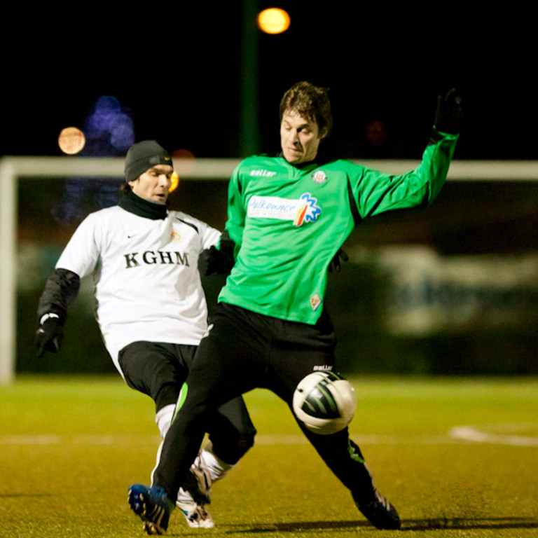 2012.01.13 Zagłębie Lubin - Górnik Polkowice (sparing, Grodzisk Wlkp)