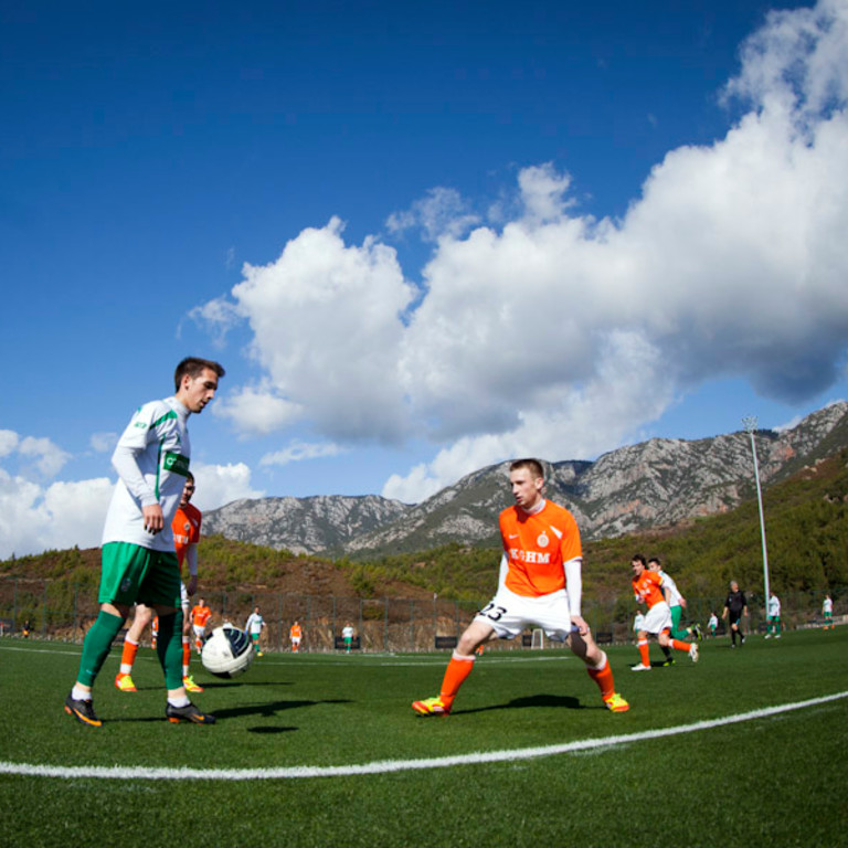 2012.01.27 Beroe Stara Zagora - Zagłębie Lubin (sparing, Turcja Alanya)