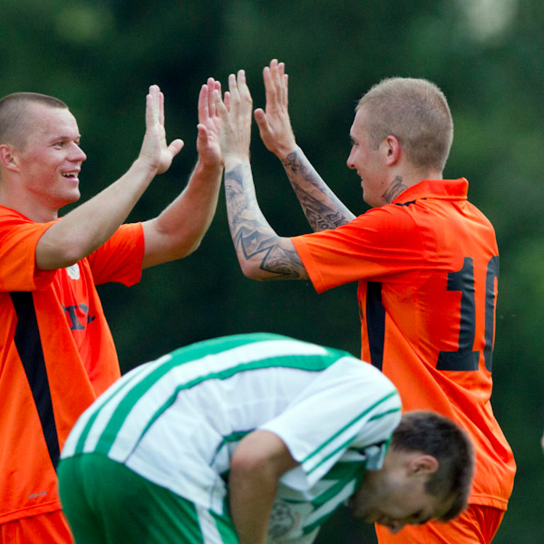 2012.07.07 Zagłębie Lubin - Lechia Zielona Góra (sparing, Grodzisk Wlkp.)