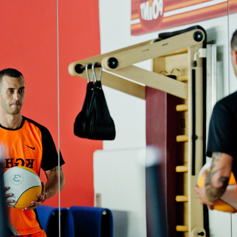 2013.07.02 Lubomir Guldan - pierwszy trening (Hall in Tirol - Austria)