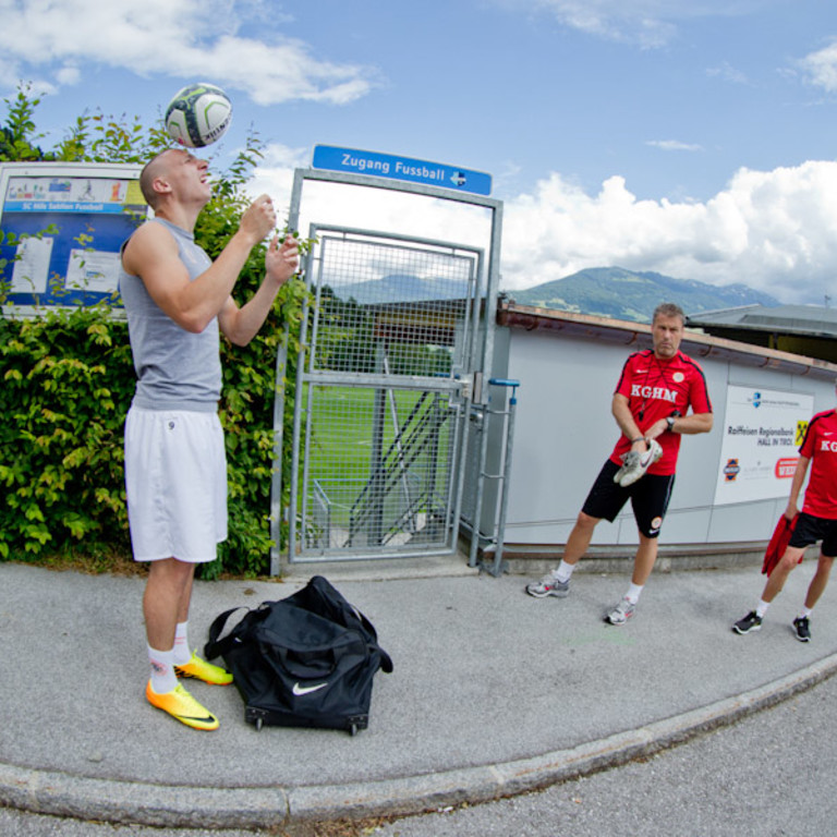 2013.07.04 Trening po meczu sparingowym (Hall in Tirol - Austria)