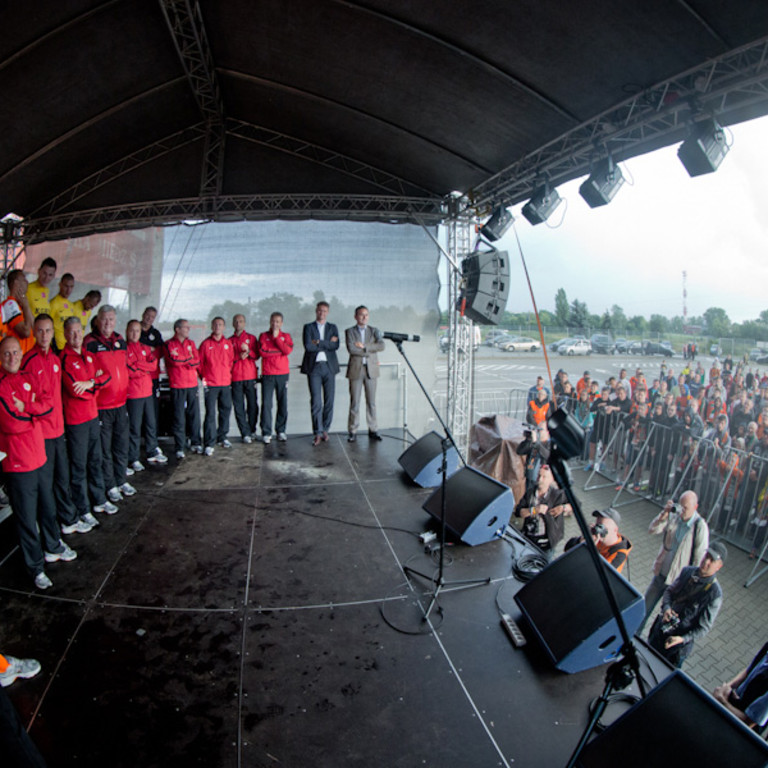 2013.07.12 Prezentacja piłkarzy KGHM Zagłębie Lubin