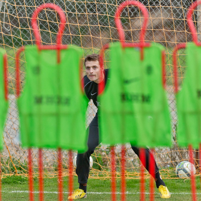 2014.01.31 Popołudniowy trening na boisku  (Ayia Napa - Cypr)