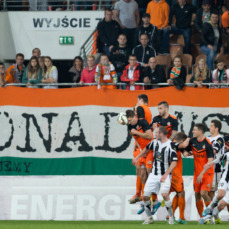2014.10.10 Zagłębie Lubin - Sandecja Nowy Sącz