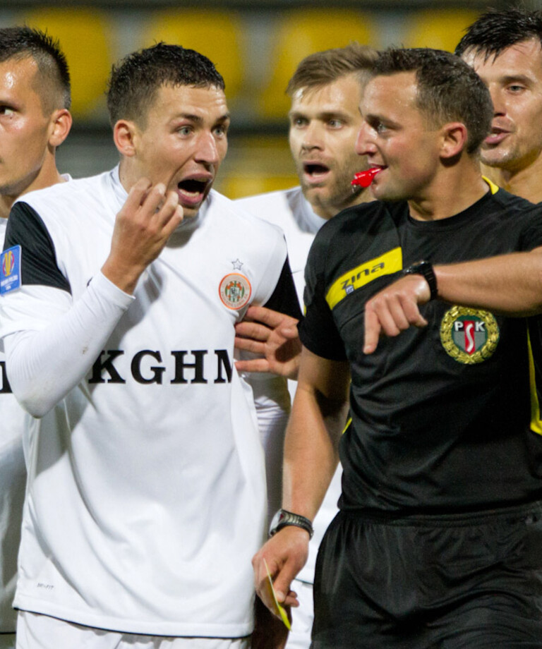 Rafał Rokosz sędzią meczu Start Jełowa - KGHM Zagłębie Lubin Rafał Rokosz sędzią meczu Start Jełowa - KGHM Zagłębie Lubin