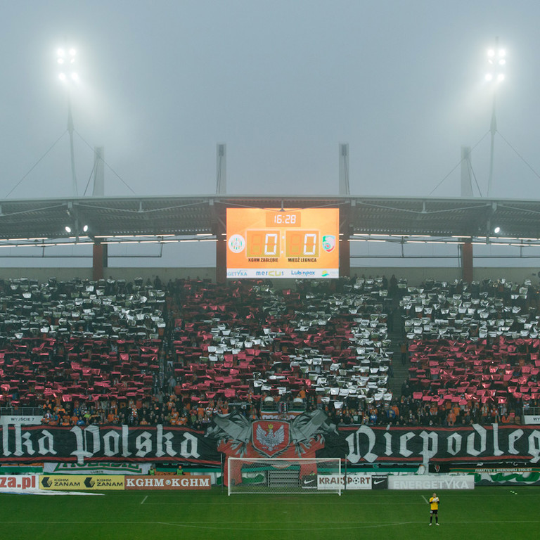 2014.11.09 Zagłębie Lubin - Miedź Legnica