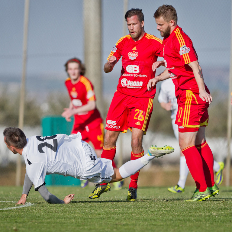 2014.02.05 Zagłębie Lubin - Dukla Praga (Cypr)