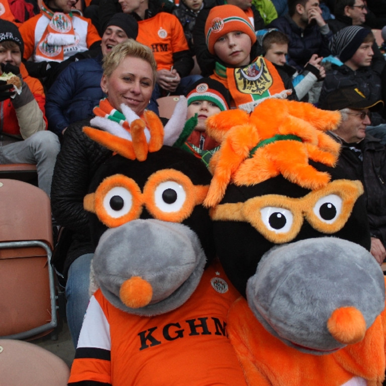 2014.03.16 KGHM Zagłębie Lubin - Śląsk Wrocław [TRYBUNY]