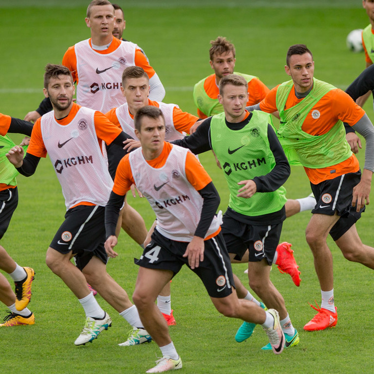 2016.08.03 Trening w Haderslav przed meczem z SonderjyskE