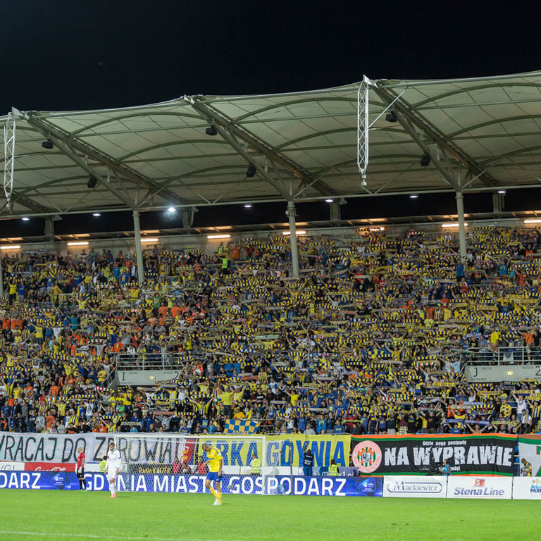 2016.08.27 Arka Gdynia - KGHM Zagłębie Lubin