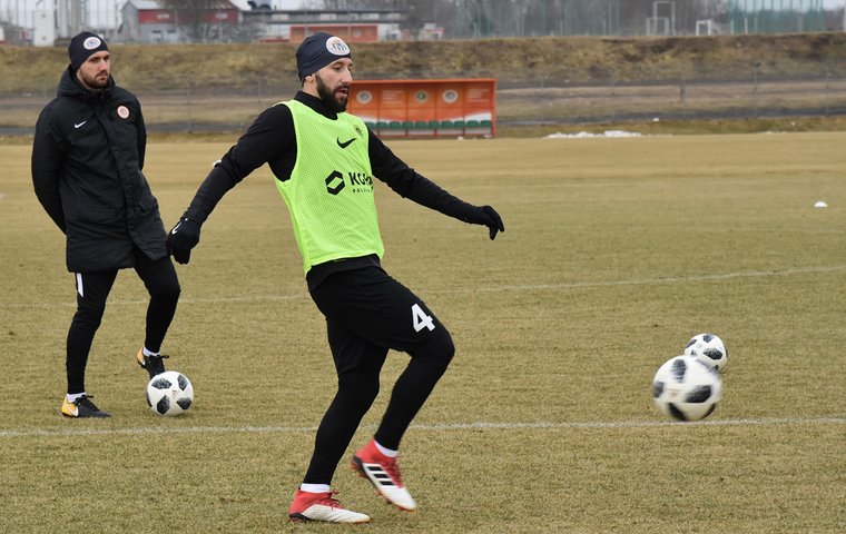 2018.03.29 Trening przed Jagiellonią