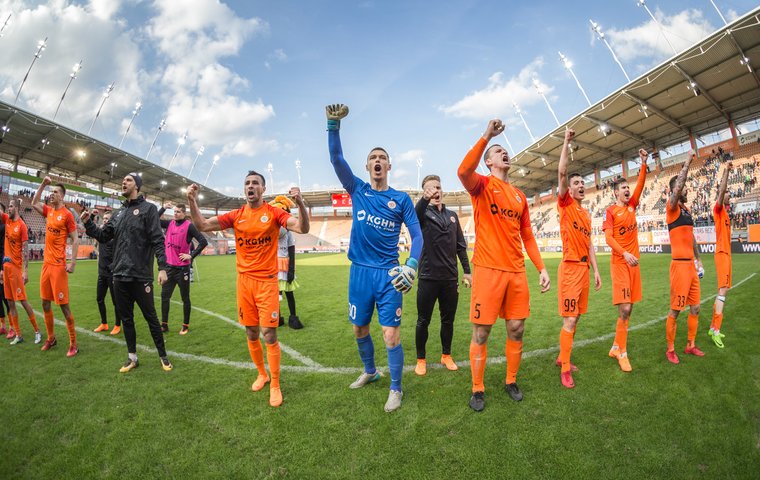 2018.04.02 KGHM Zagłębie Lubin - Jagiellonia Białystok