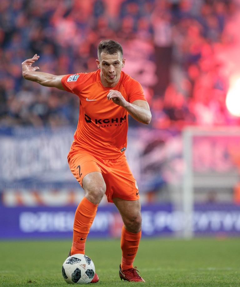 Bartosz Kopacz przed Wisłą Bartosz Kopacz przed Wisłą