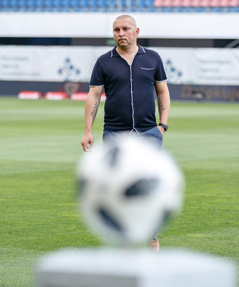 Trenerzy po meczu Piast - KGHM Zagłębie Trenerzy po meczu Piast - KGHM Zagłębie