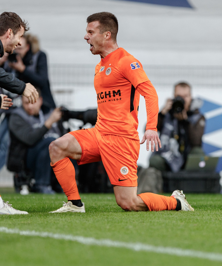 Do przerwy 0:1 | KGHM Zagłębie znów wygrywa!