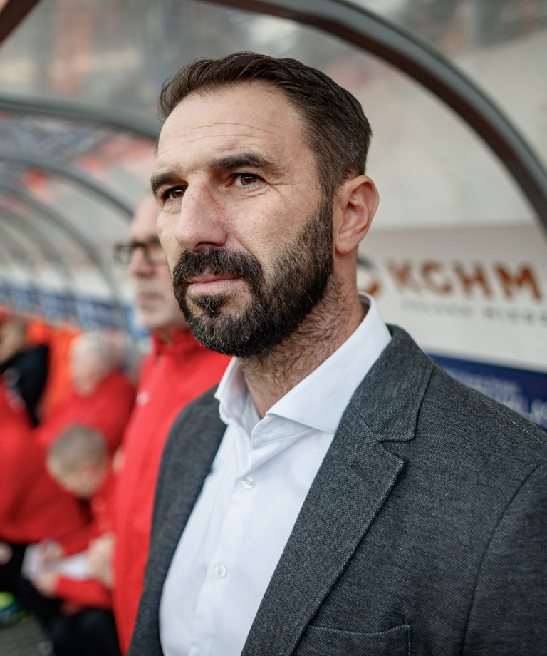 Martin Sevela przed meczem z Arką Gdynia Martin Sevela przed meczem z Arką Gdynia