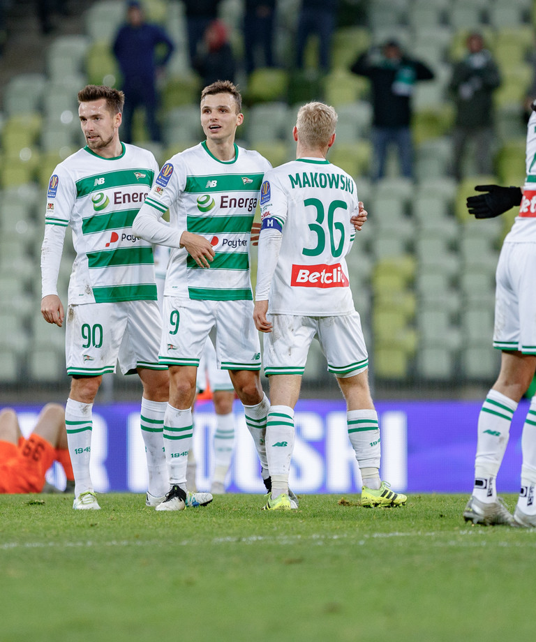 Kulisy spotkania Lechia Gdańsk - KGHM Zagłębie Lubin