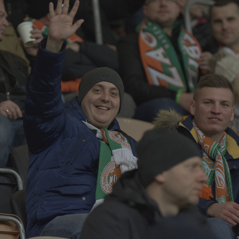 2019.12.20 KGHM Zaglebie Lubin - Legia Warszawa -trybuny-