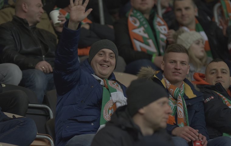 2019.12.20 KGHM Zaglebie Lubin - Legia Warszawa -trybuny-