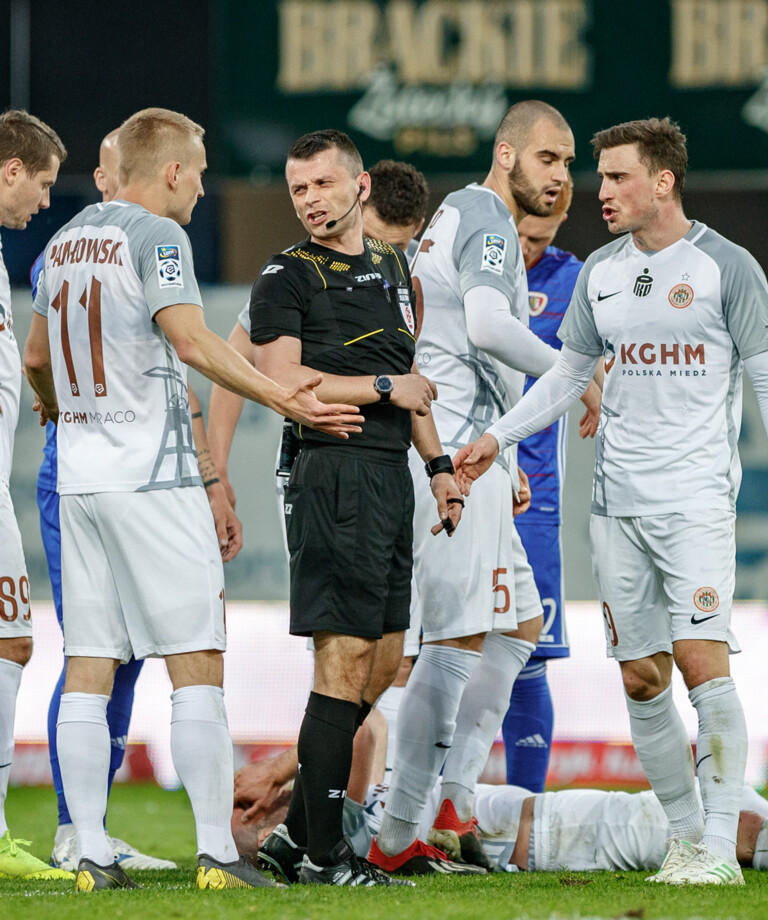 Łukasz Szczech sędzią meczu ŁKS - KGHM Zagłębie Łukasz Szczech sędzią meczu ŁKS - KGHM Zagłębie