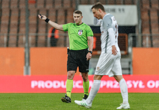 Wojciech Myć arbitrem spotkania KGHM Zagłębie - Lechia Gdańsk