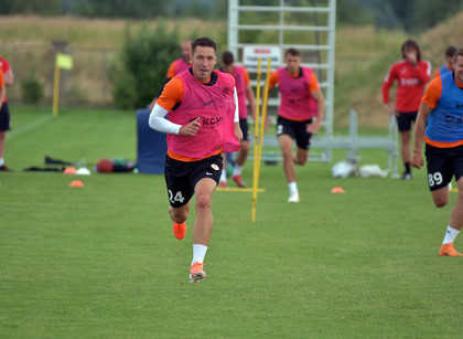 Intensywne przygotowania do meczu z Górnikiem Zabrze