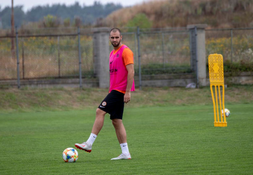 Poranny trening "Miedziowych" | FOTO