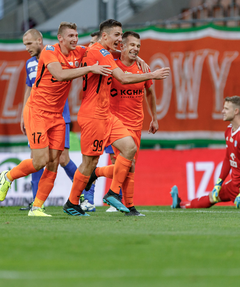 Patryk Szysz przed meczem z Pogonią Szczecin Patryk Szysz przed meczem z Pogonią Szczecin