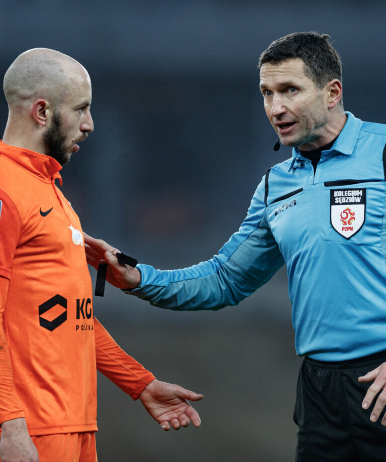 Sebastian Jarzębak arbitrem w meczu z Lechem