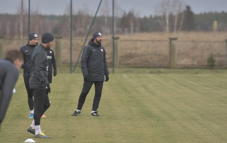 03.02.2020 Pierwszy trening po powrocie do Lubina