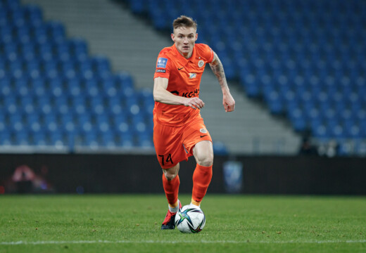 Kamil Kruk wystąpił w meczu kadry młodzieżowej