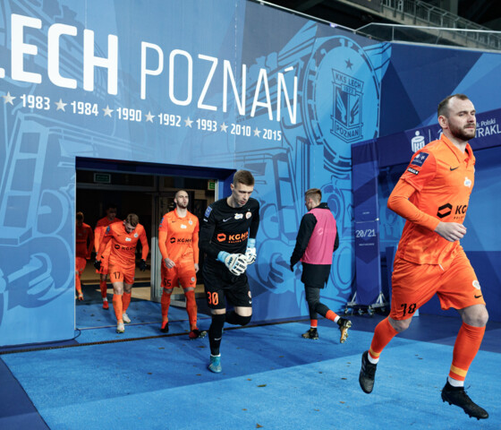 Remis w starciu z Lechem | Kulisy spotkania Lech Poznań - KGHM Zagłębie Lubin