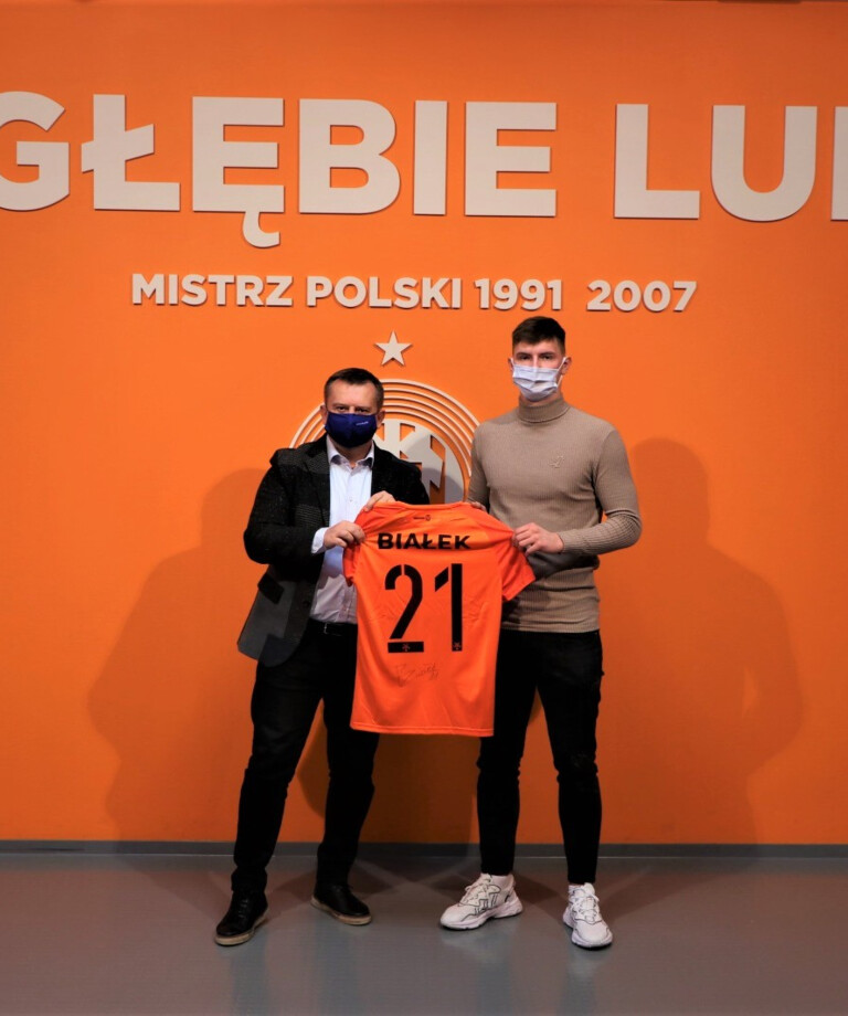Bartek Białek odwiedził Zagłębie Bartek Białek odwiedził Zagłębie