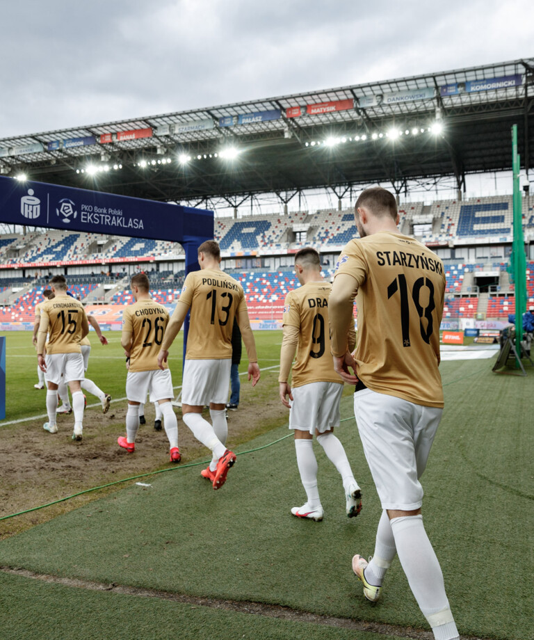 Kulisy meczu Górnik Zabrze - KGHM Zagłębie Lubin