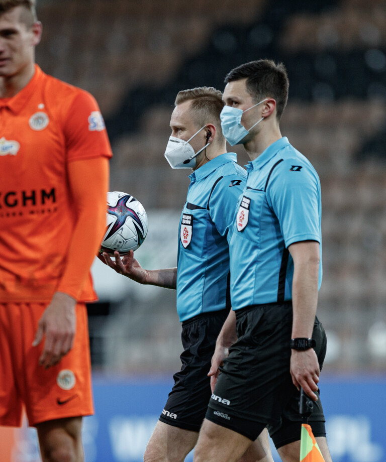 Piotr Lasyk sędzią spotkania Wisła Kraków - KGHM Zagłębie Piotr Lasyk sędzią spotkania Wisła Kraków - KGHM Zagłębie
