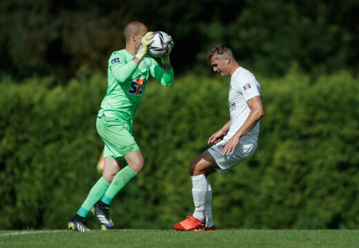 Martin Sevela i Karol Podliński podsumowali sparing z Lechem